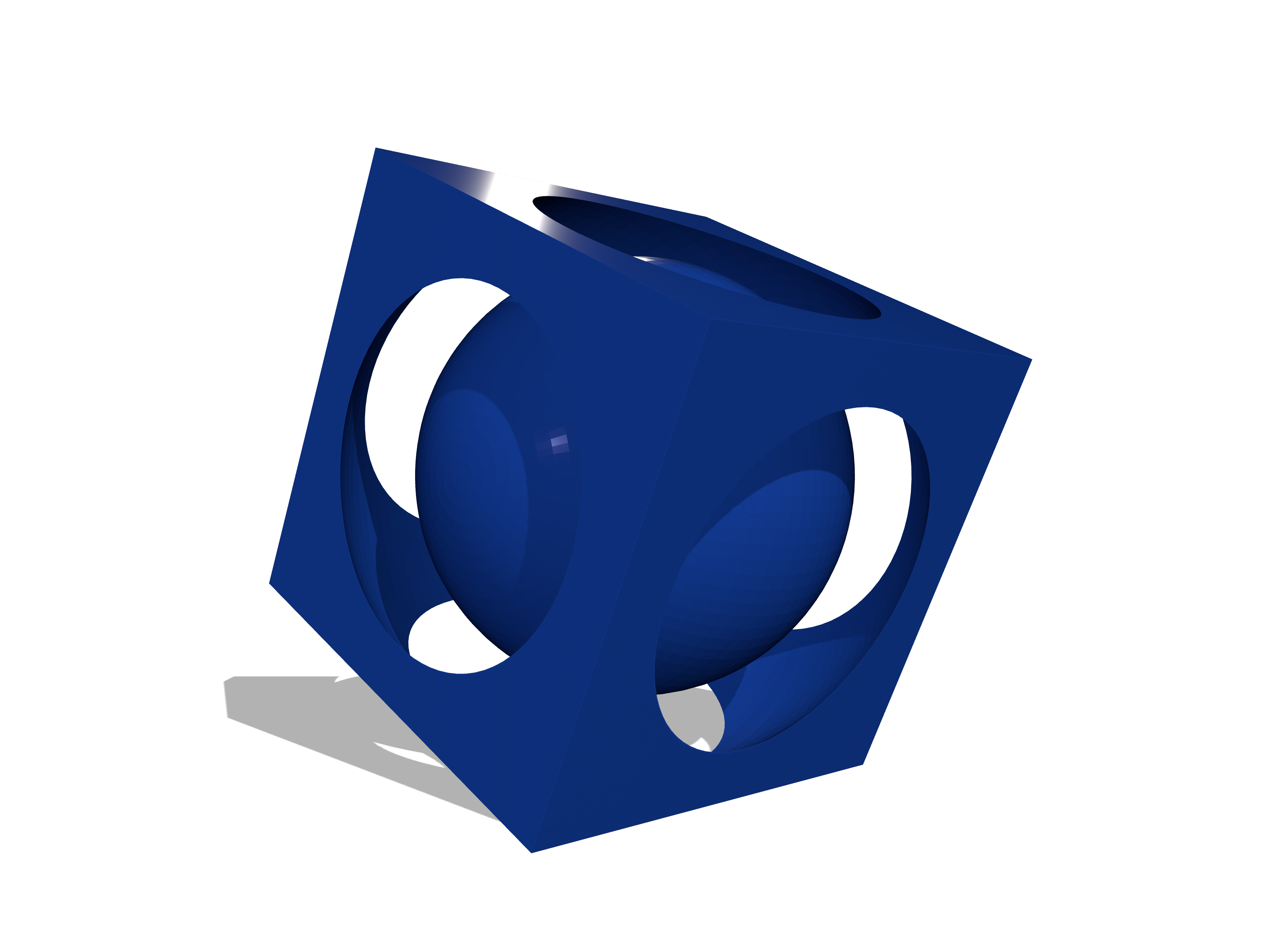 🔮 Trapped Sphere – Impossible Geometry Print